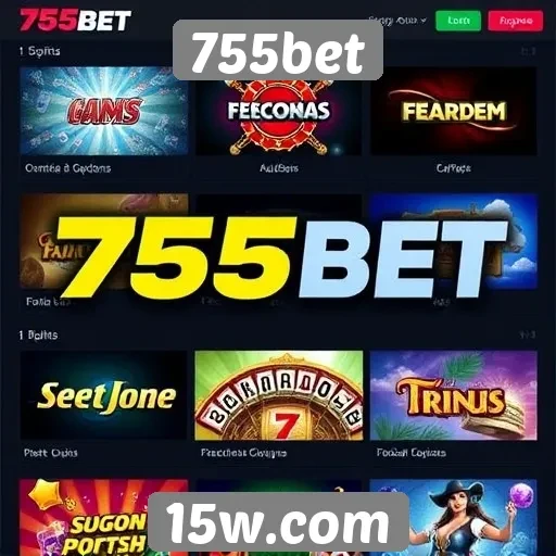 Análise de jogos disponíveis no site 755bet